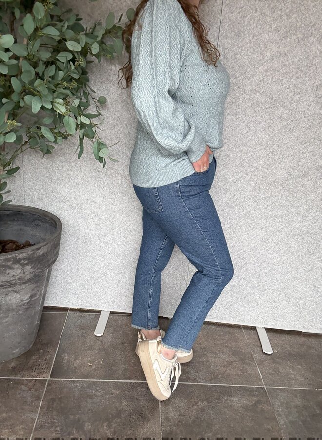 CARHUSH MID SKINNY AK RW DNM AKM186 Medium Blue Denim L30