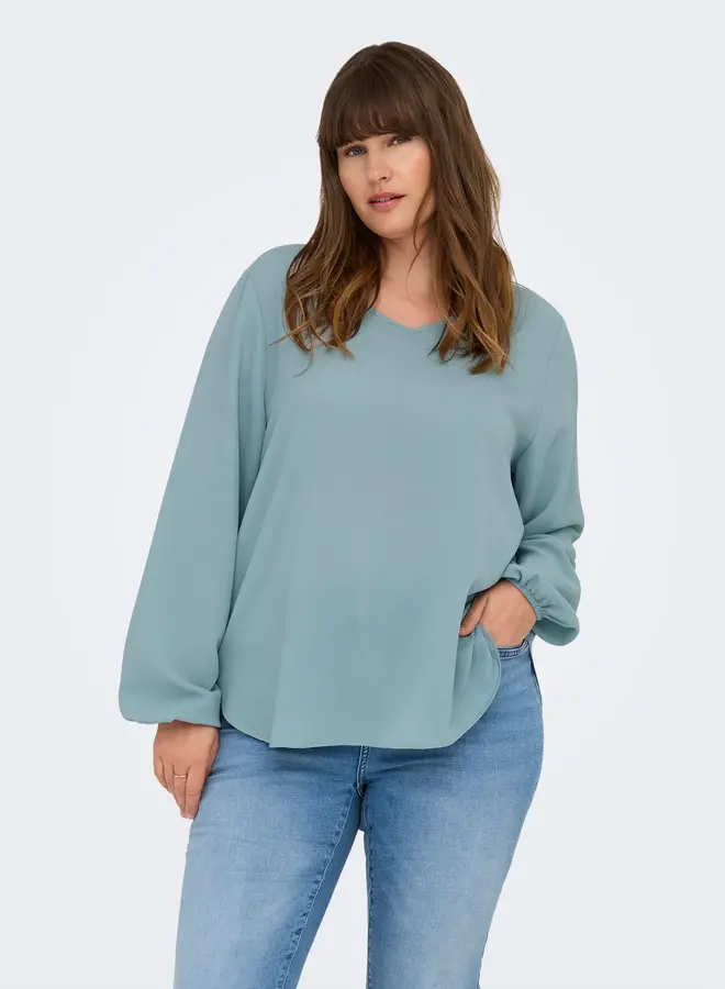 CARVICA LIFE L/S V-NECK WVN NOOS Arona