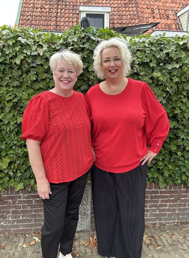 KCmasia Blouse 10583390 True Red