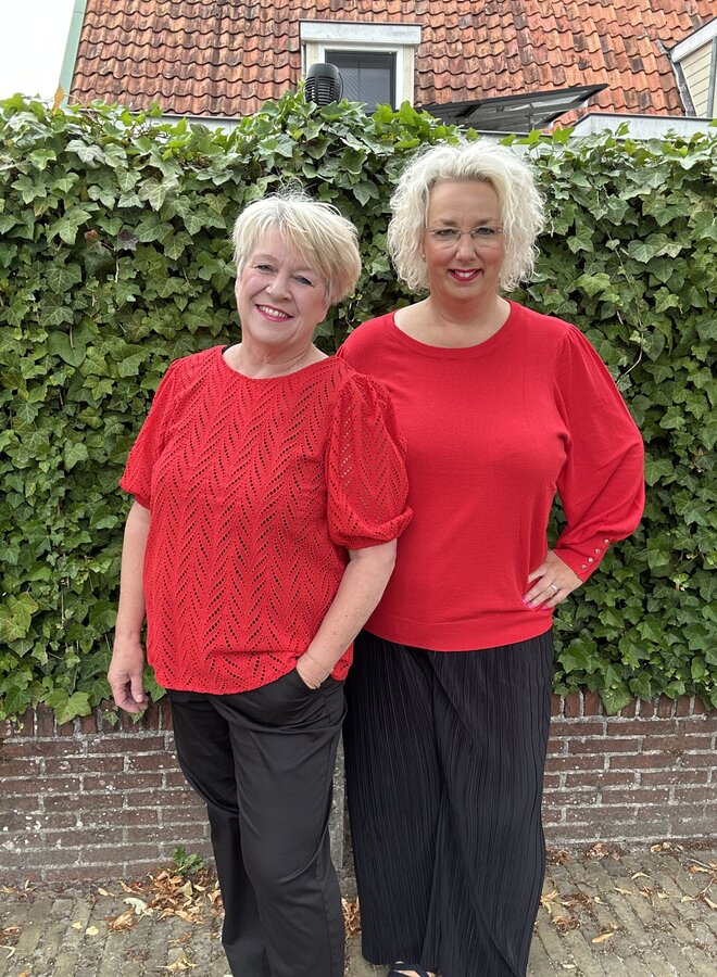 KCmasia Blouse 10583390 True Red