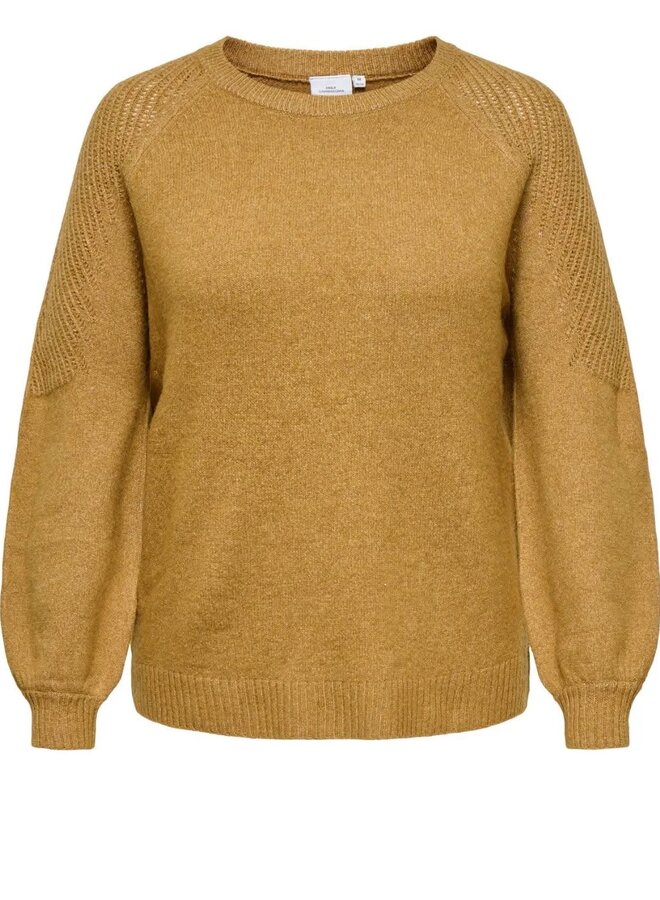 CARWINSOME LIFE LS O-NECK KNIT Wood Thrush