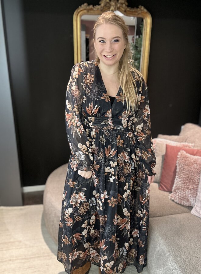 Lange jurk Nora
