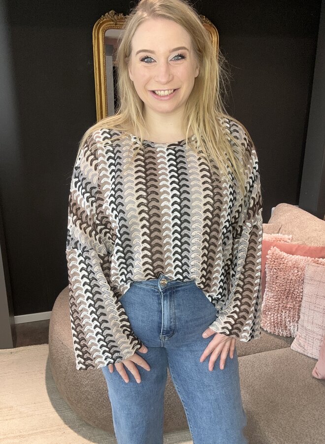 Shirt zigzag (meerdere kleuren)