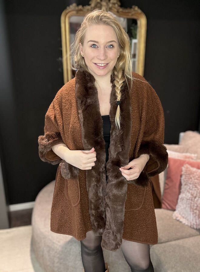 Vest poncho Alicia (meerdere kleuren)