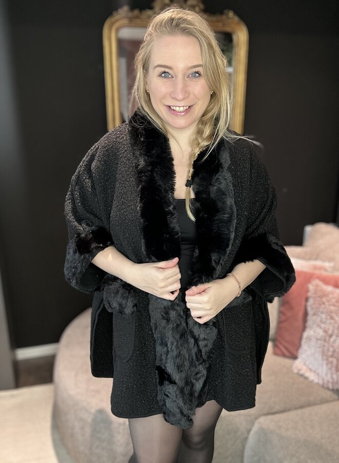 Vest poncho Alicia (meerdere kleuren)