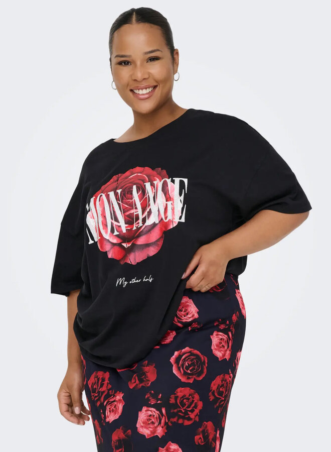 CARROSE LIFE SS O-NECK LOOSE TEE JRS