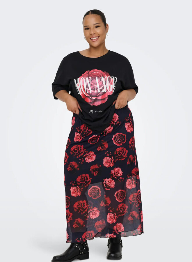 CARROSE LIFE SS O-NECK LOOSE TEE JRS