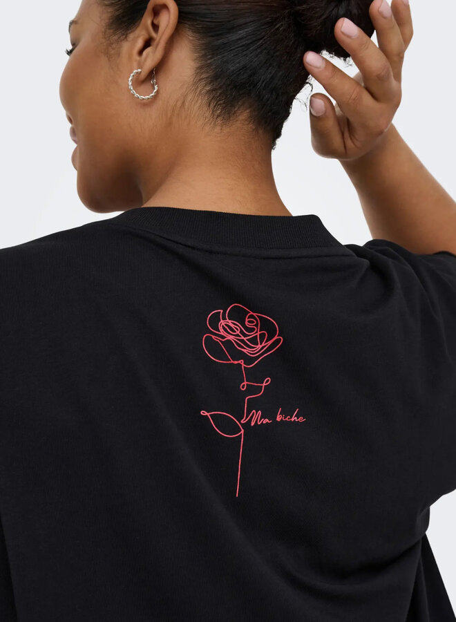 CARROSE LIFE SS O-NECK LOOSE TEE JRS