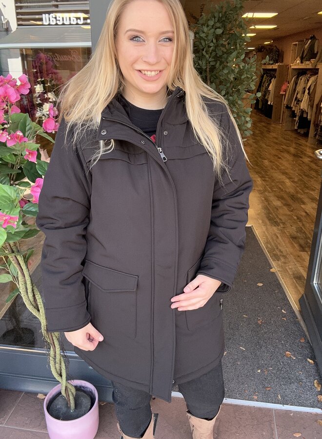 CARMAASTRICHT SOFTSHELL PARKA OTW NOOS Black