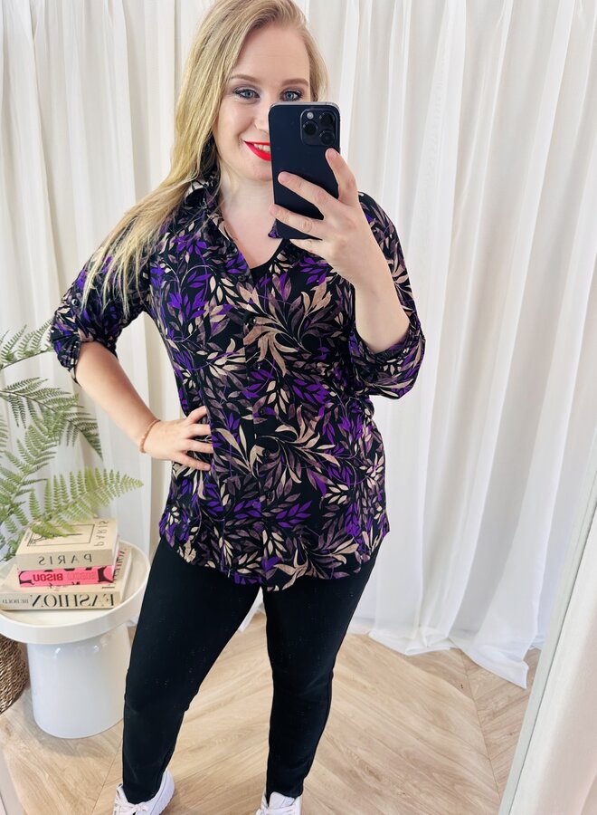 Blouse B-2204 Purple