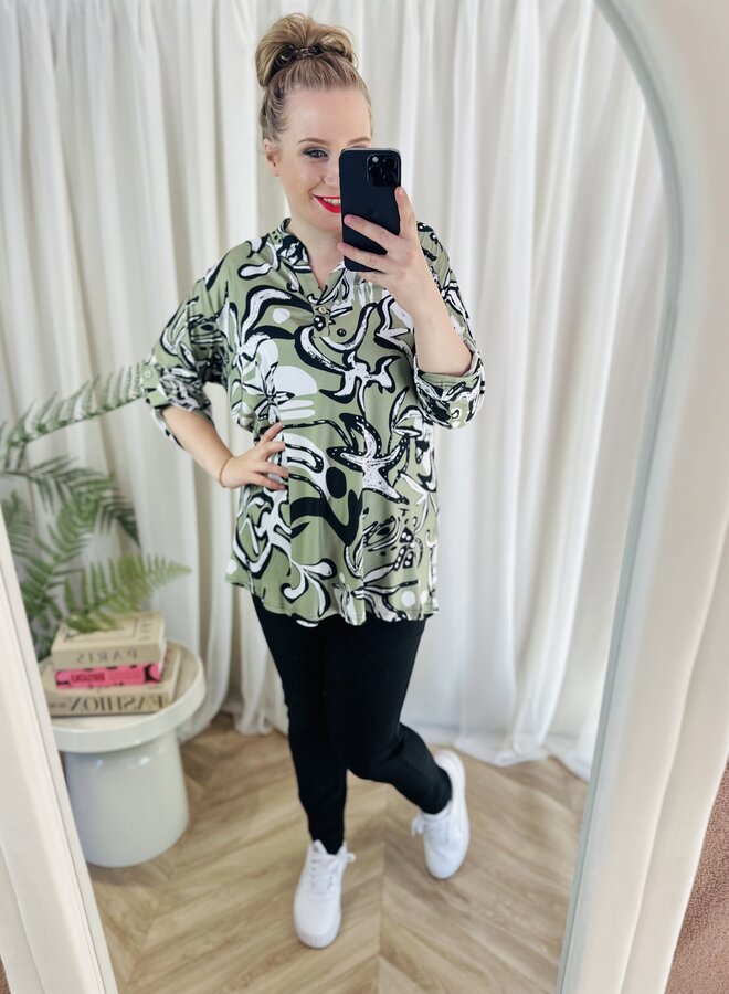 Blouse B-9001 Trenda