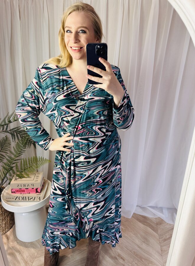 Jurk C-9056 Veerle