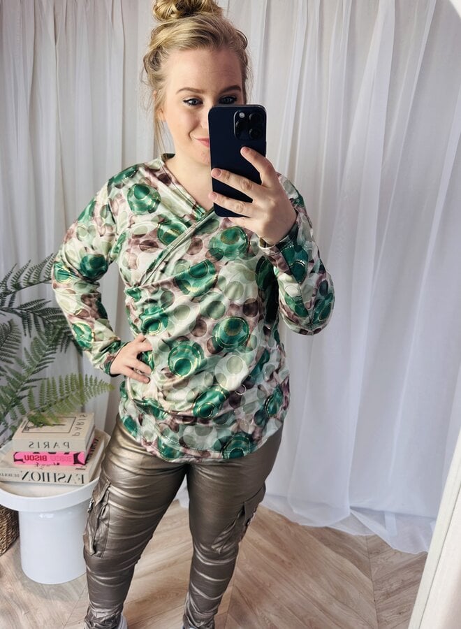 Shirt Rondje groen