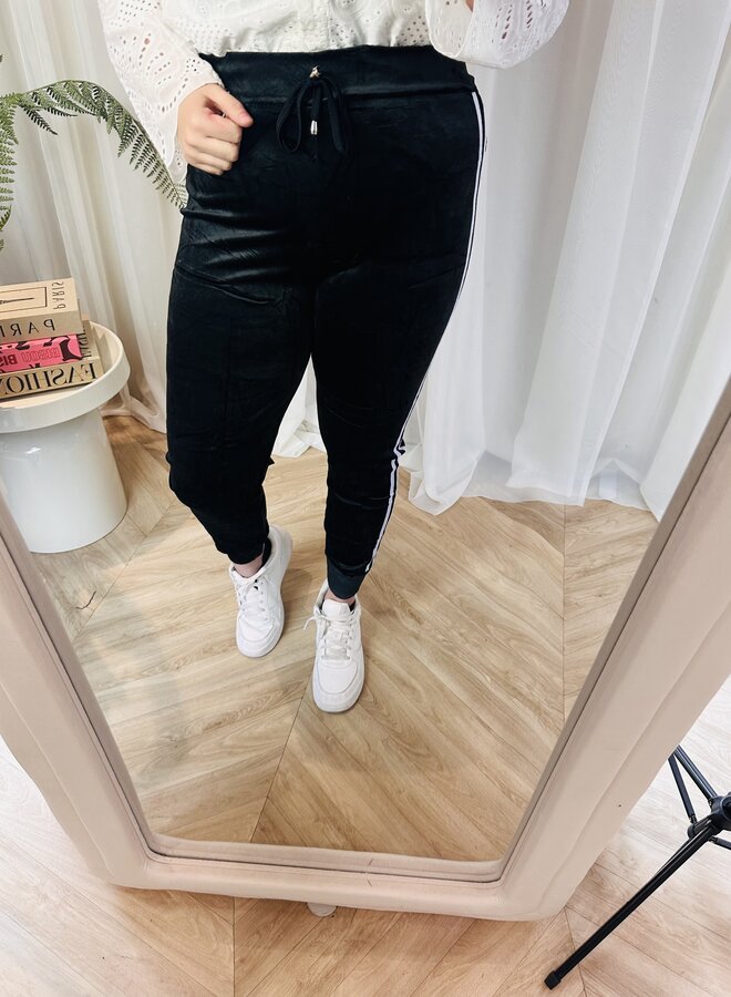 Broek zacht stripe