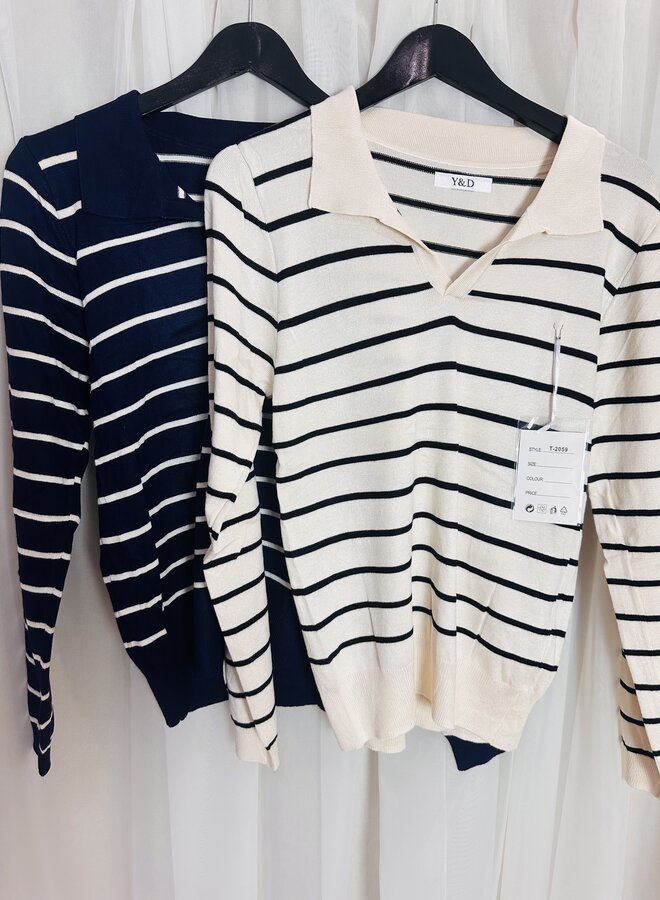 Trui stripe (meerdere kleuren)