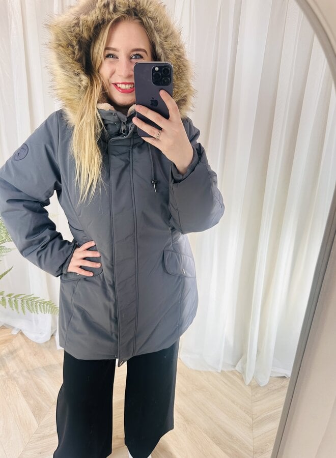 CARNEWPRISKA PARKA OTW Blackened Pearl