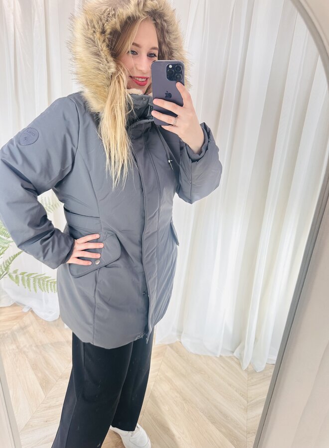 CARNEWPRISKA PARKA OTW Blackened Pearl