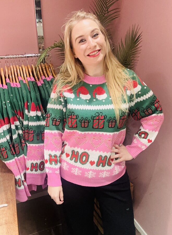 CARHOHO X-MAS LS PULLOVER KNT