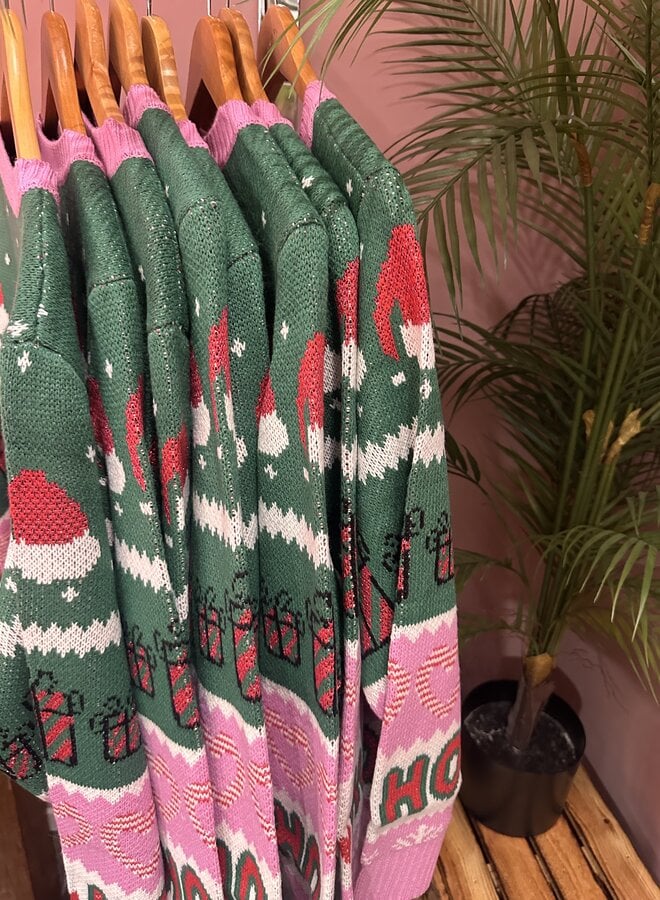 CARHOHO X-MAS LS PULLOVER KNT