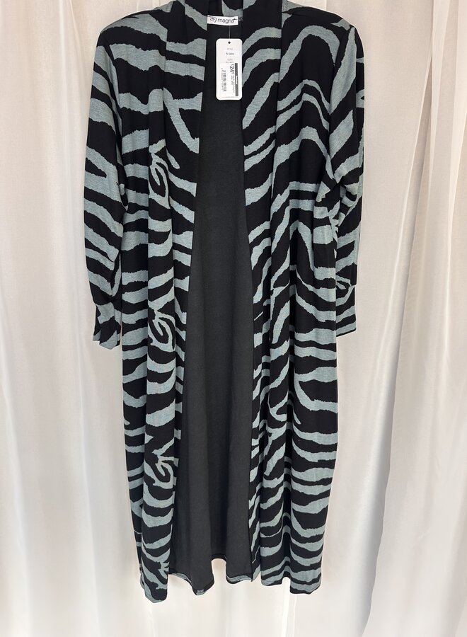 Vest N-6005 Zeegroen zebra