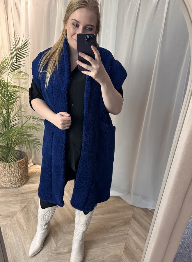 Teddy gilet (meerdere kleuren)