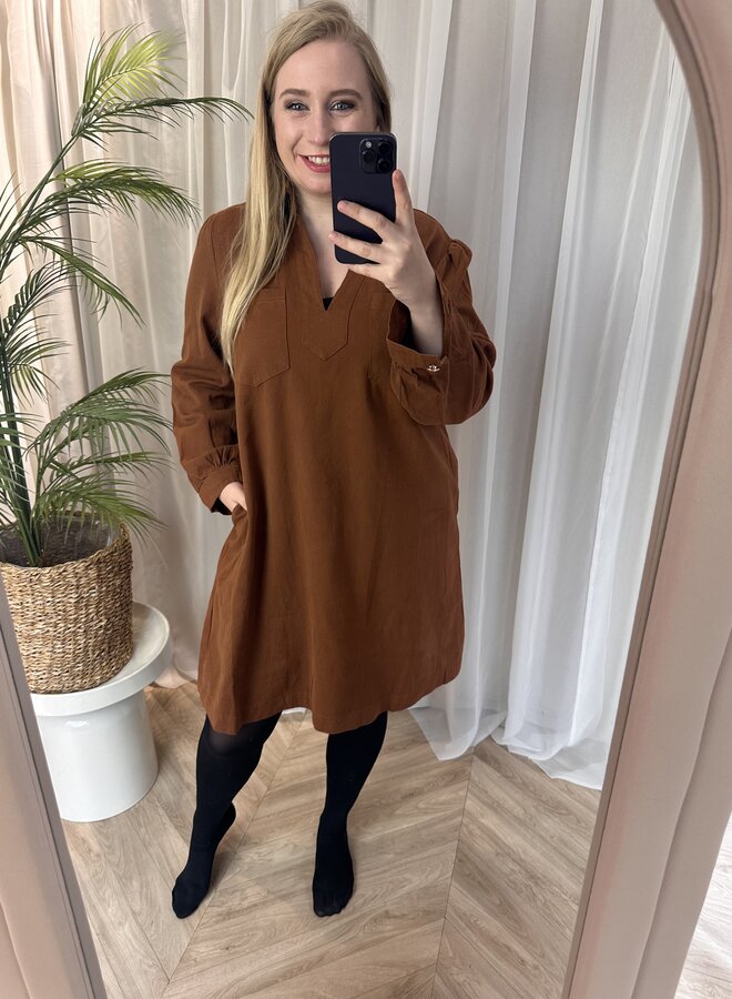 Jurk Sjoukje (meerdere kleuren)