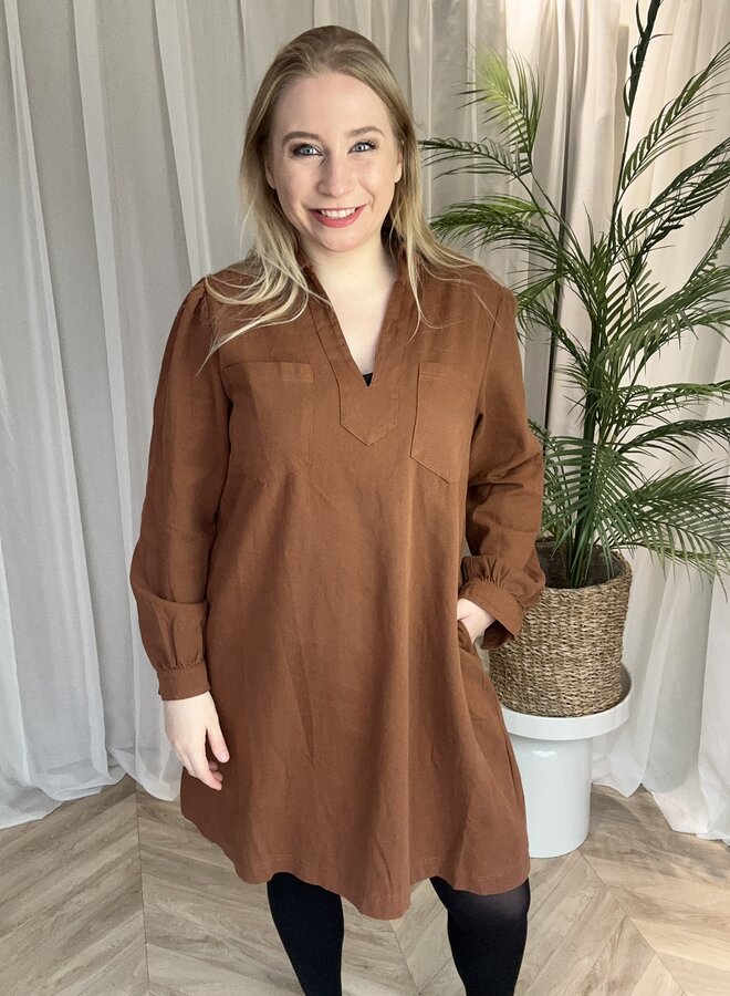 Jurk Sjoukje (meerdere kleuren)