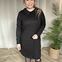 CARALBA L/S MIX ABK DRESS JRS Black