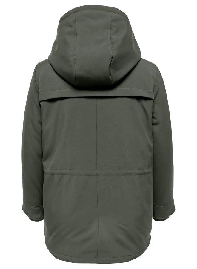 CARMAASTRICHT SOFTSHELL PARKA OTW Peat