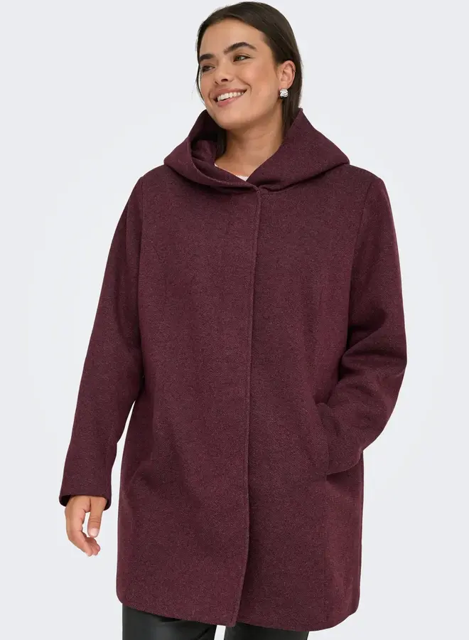 CARSEDONA LIFE LIGHT COAT OTW NOOS Chocolate Truff/MELANGE