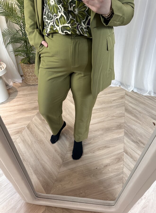 CARTHEA STRAIGHT ANK PANT Peat Moss