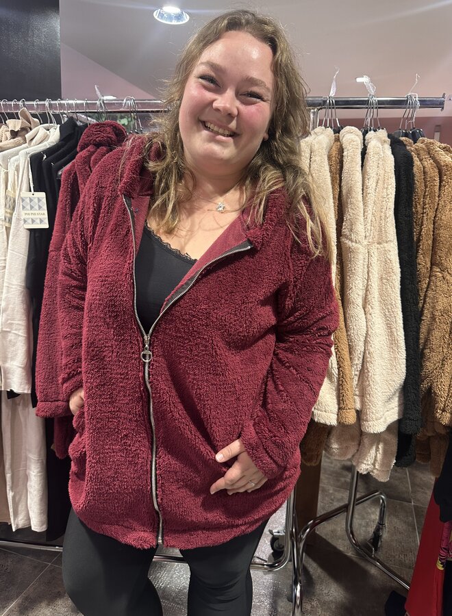 Teddy vest Majo (meerdere kleuren)