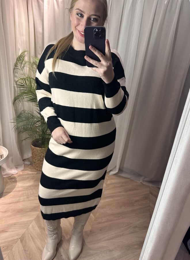 Jurk stripe