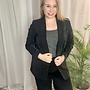 CARELLY-ALYA LIFE L/S GLIT BLAZER