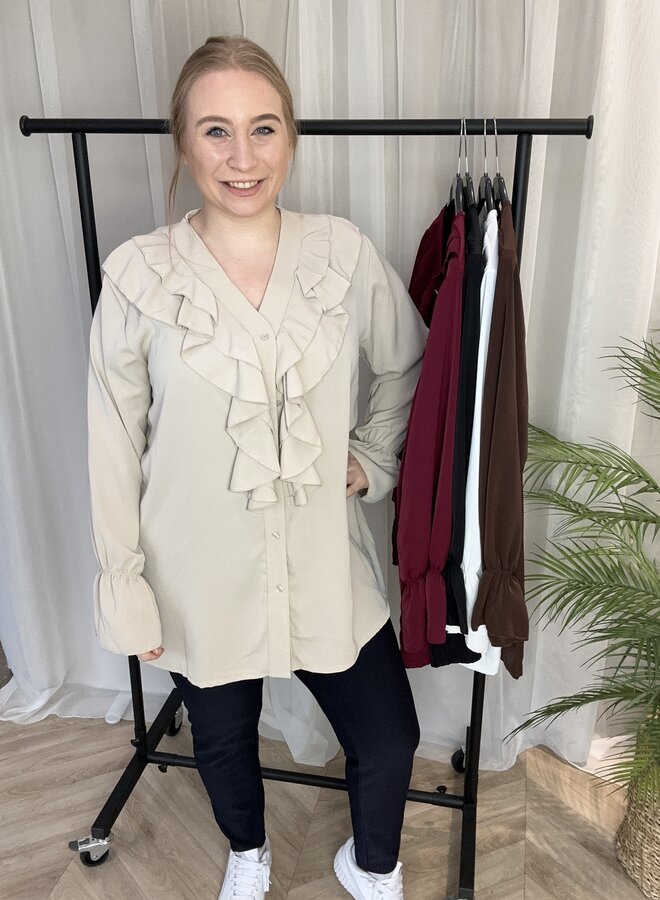 Blouse roesel (meerdere kleuren)