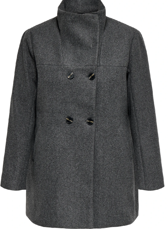 CARBLAKE LIFE DB COAT BF OTW Dark Grey Melange