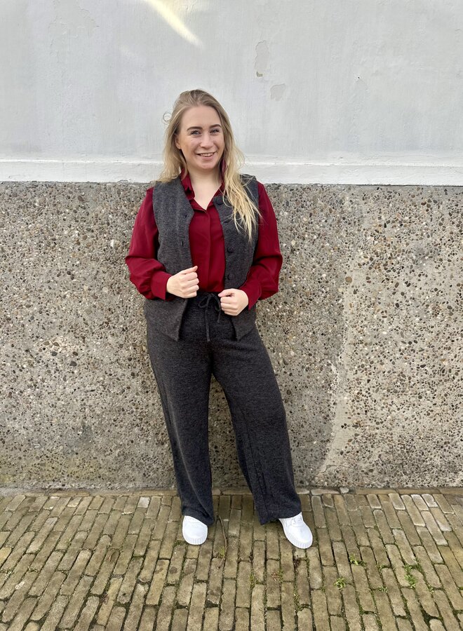 CARKAYA LIFE VEST JRS Dark Grey Melange