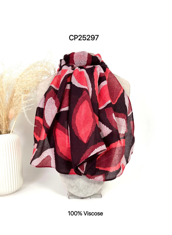 Sjaal blad (meerdere kleuren)