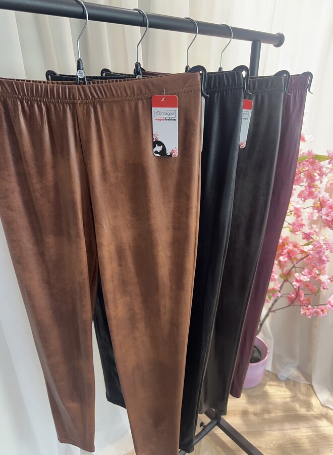 Legging leatherlook FL-23 (meerdere kleuren)
