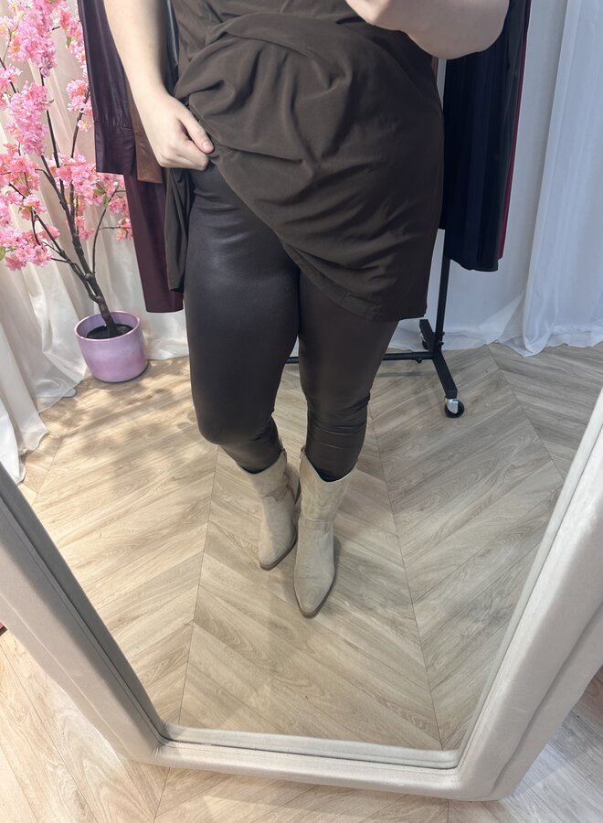 Legging leatherlook FL-23 (meerdere kleuren)