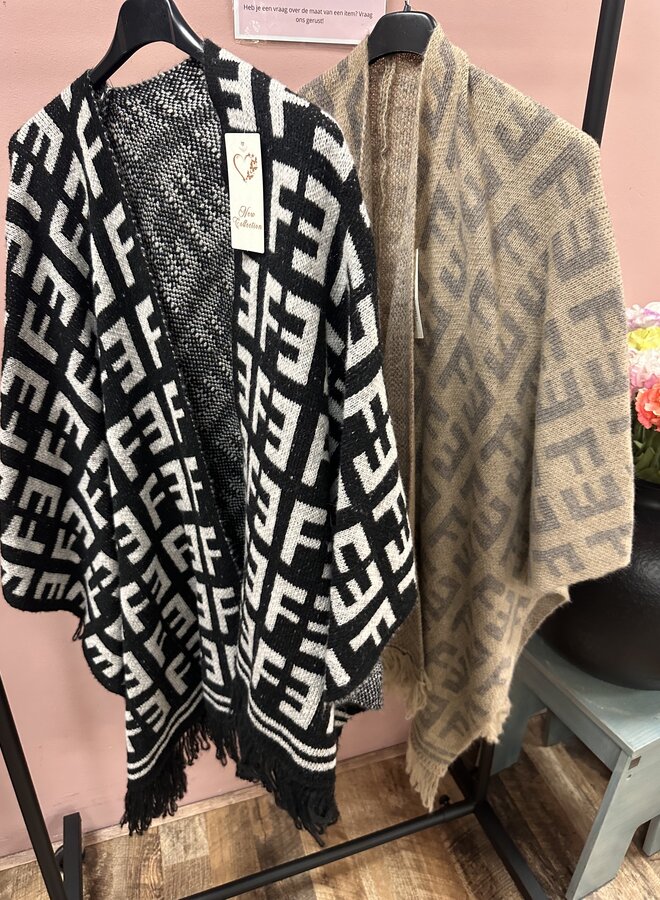 Poncho Sonja (meerdere kleuren)