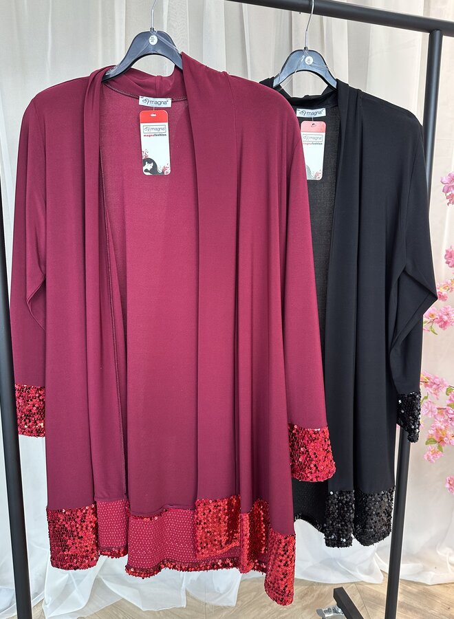 N-2506 Vest Glitter (meerdere kleuren)