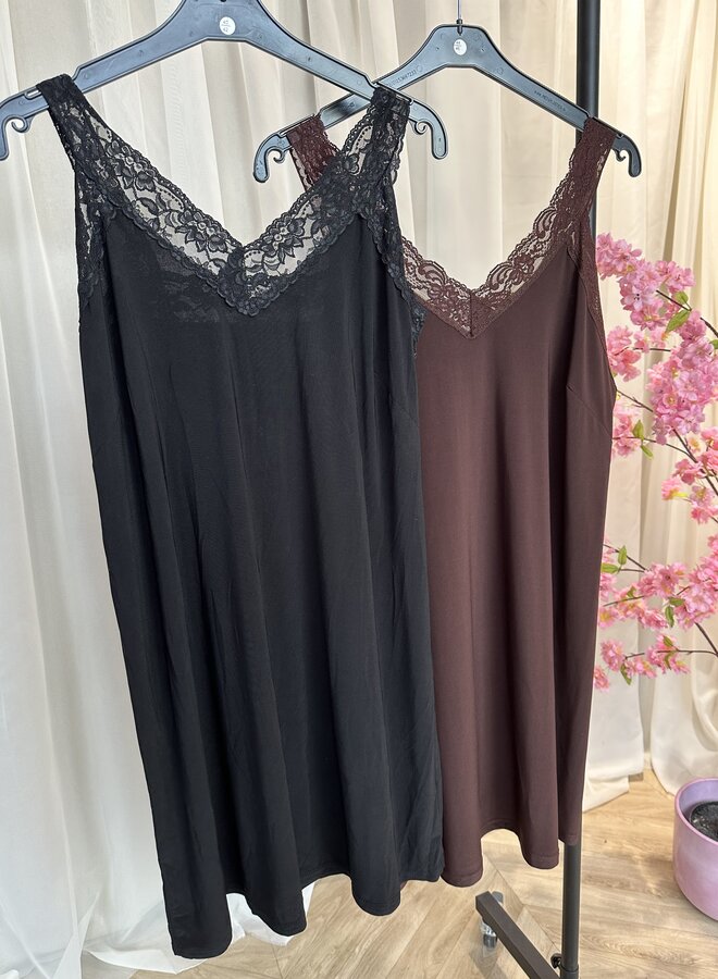 C-2123 Jurk kant (meerdere kleuren)