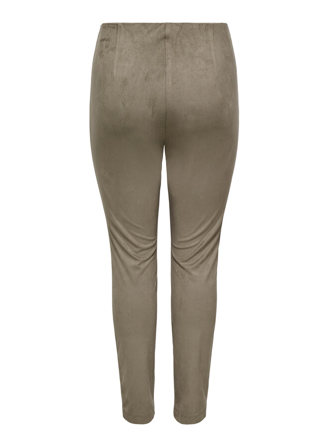 CARALKA LIFE ZIP FAUX S LEGGING ZL Walnut