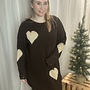 Trui dress heart (meerdere kleuren)