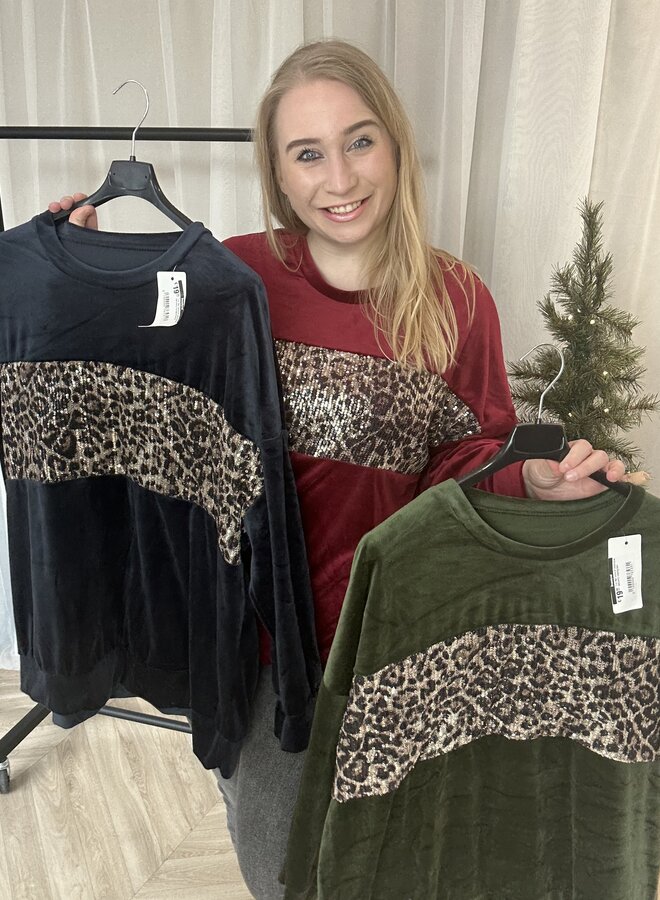 Trui Nel velours (meerdere kleuren)