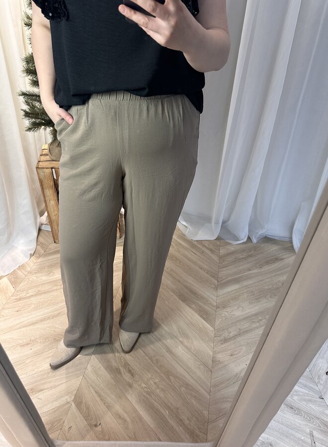 VMCALVA H/W WIDE PANT WVN GA EXP CUR Fossil