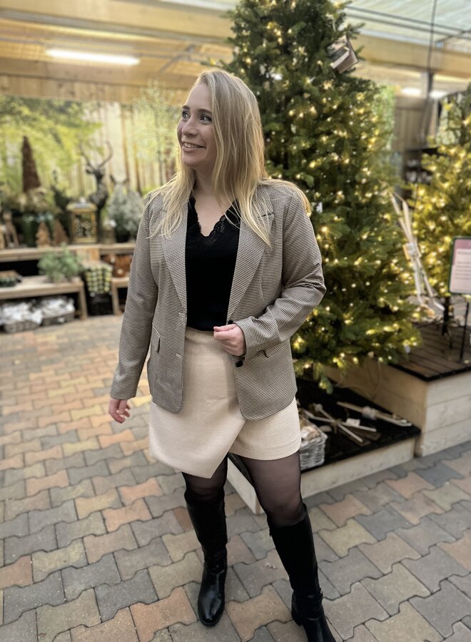 CARNICKY LIFE CAPSLEEVE V-NEKC TOP JRS Black