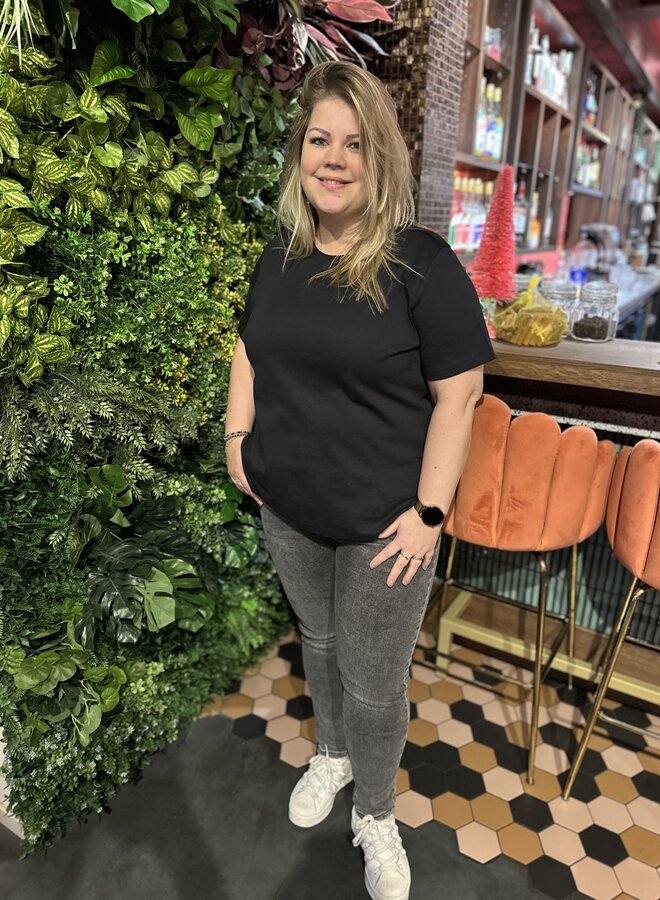 CARJEN LIFE SS JEANS TEE JRS NOOS Black