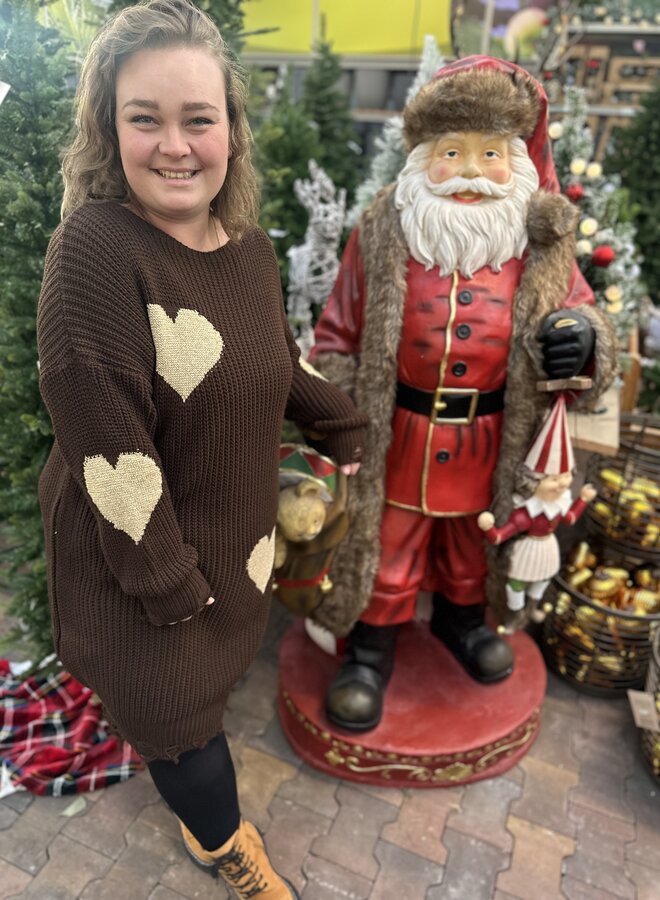 Trui dress heart (meerdere kleuren)